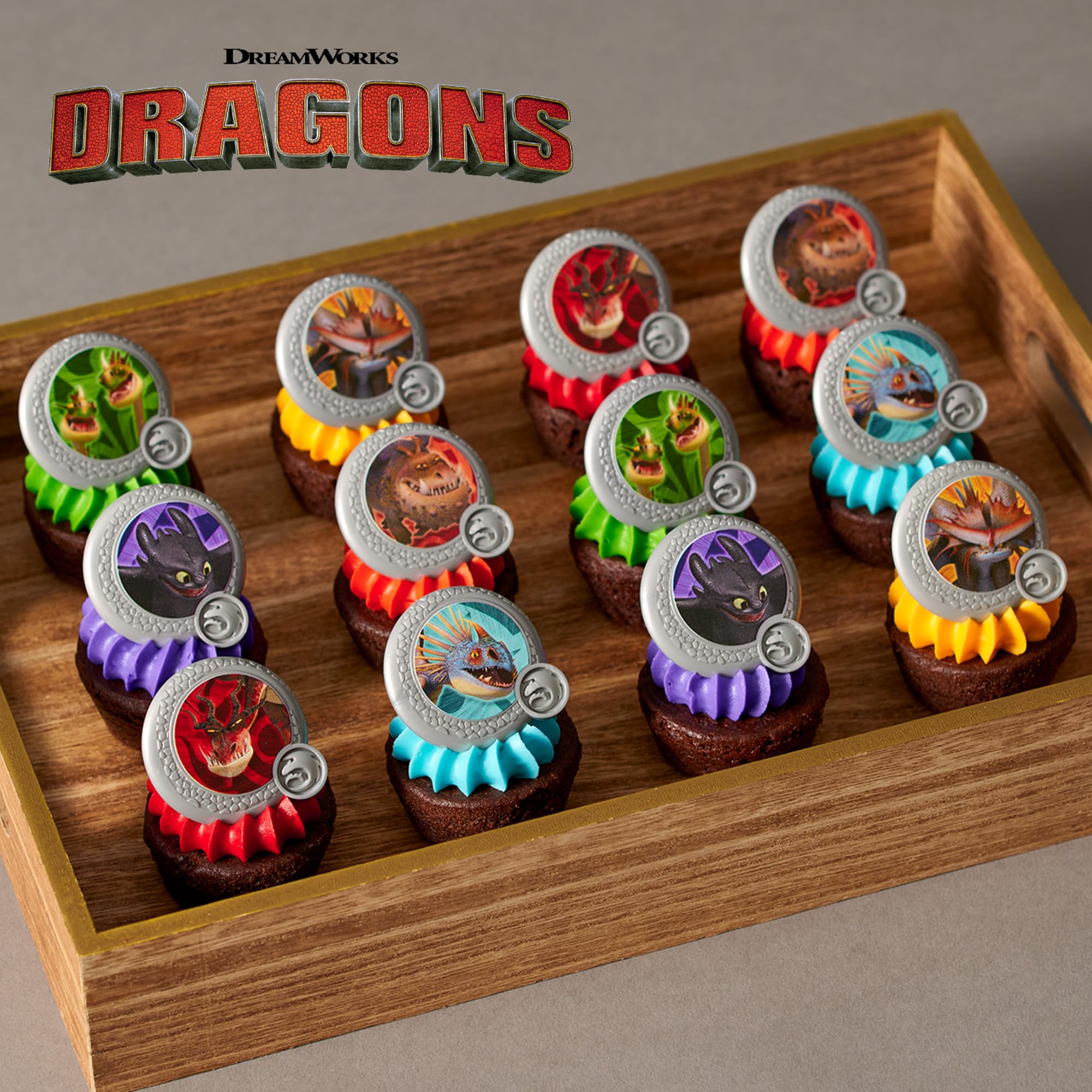 DecoPac Birthday cupcake toppers