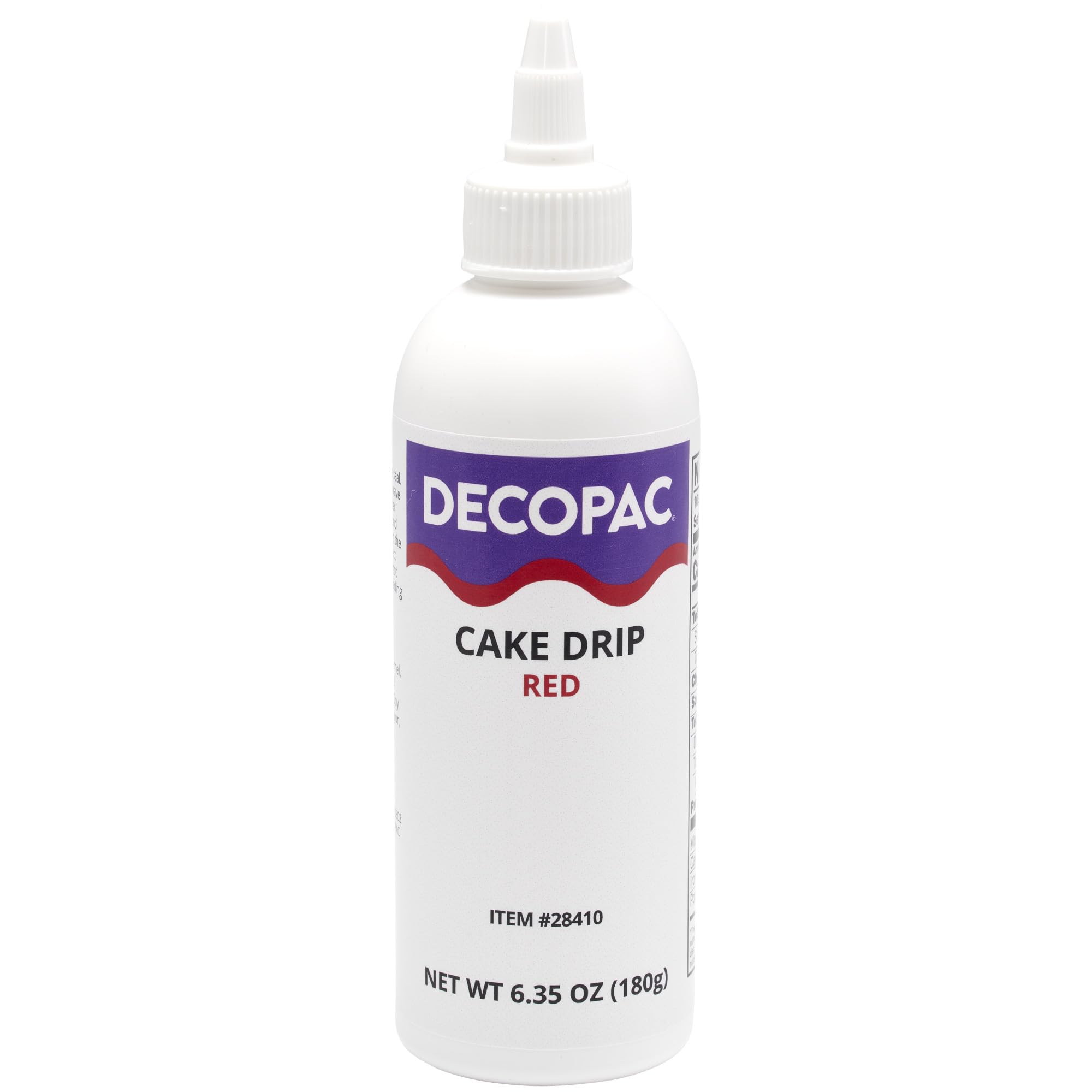 DecoPac cake drip red 6.35 oz bottle