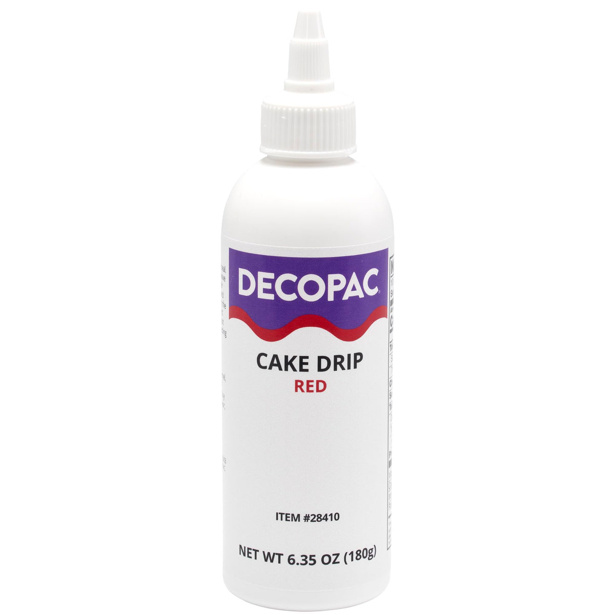 DecoPac cake drip red 6.35 oz bottle