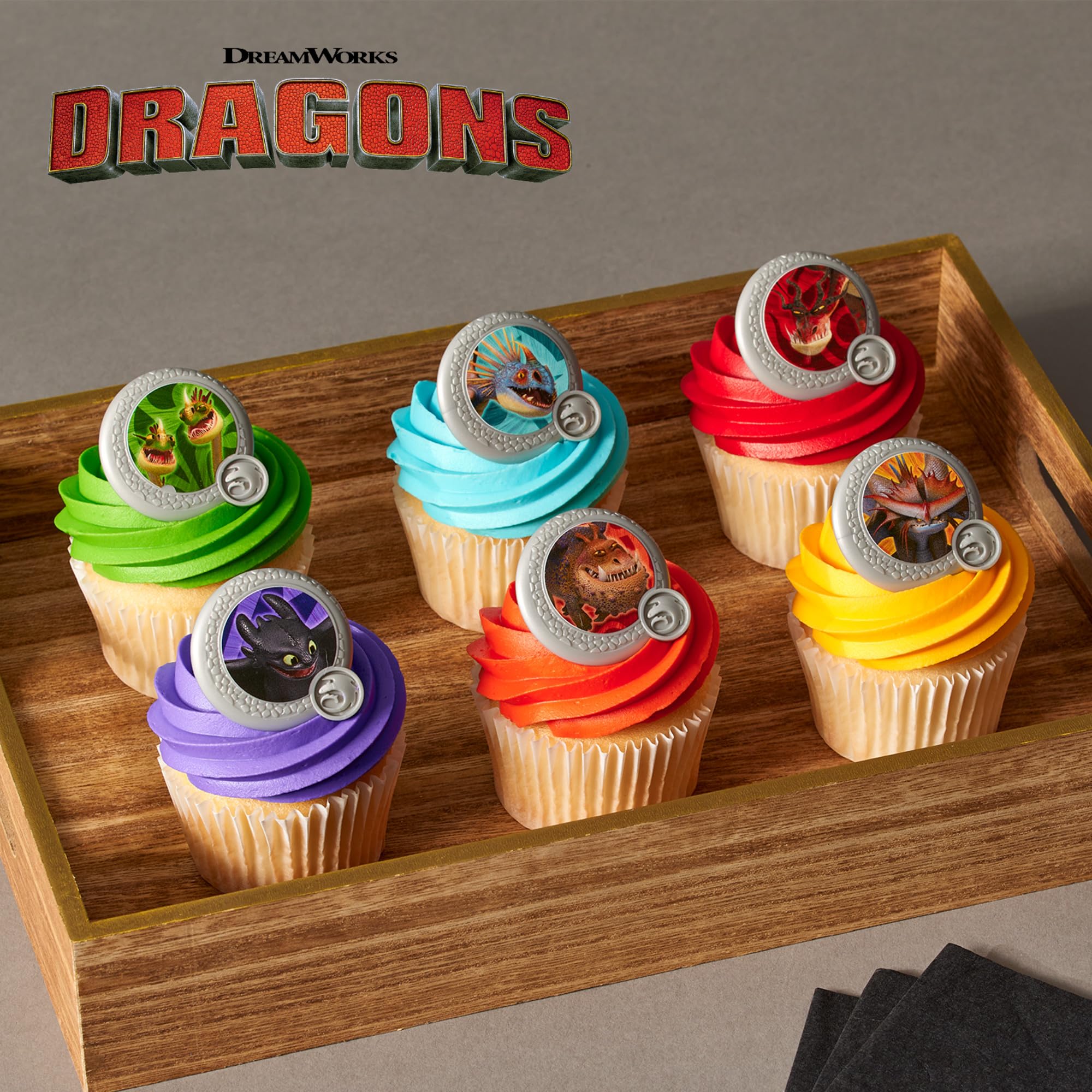 DecoPac Cupcake toppers for cakes celebrations