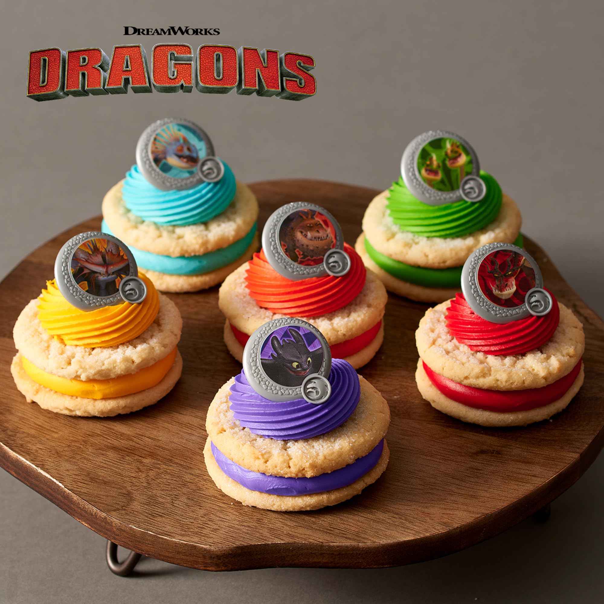 DecoPac Plastic cupcake rings for cakes