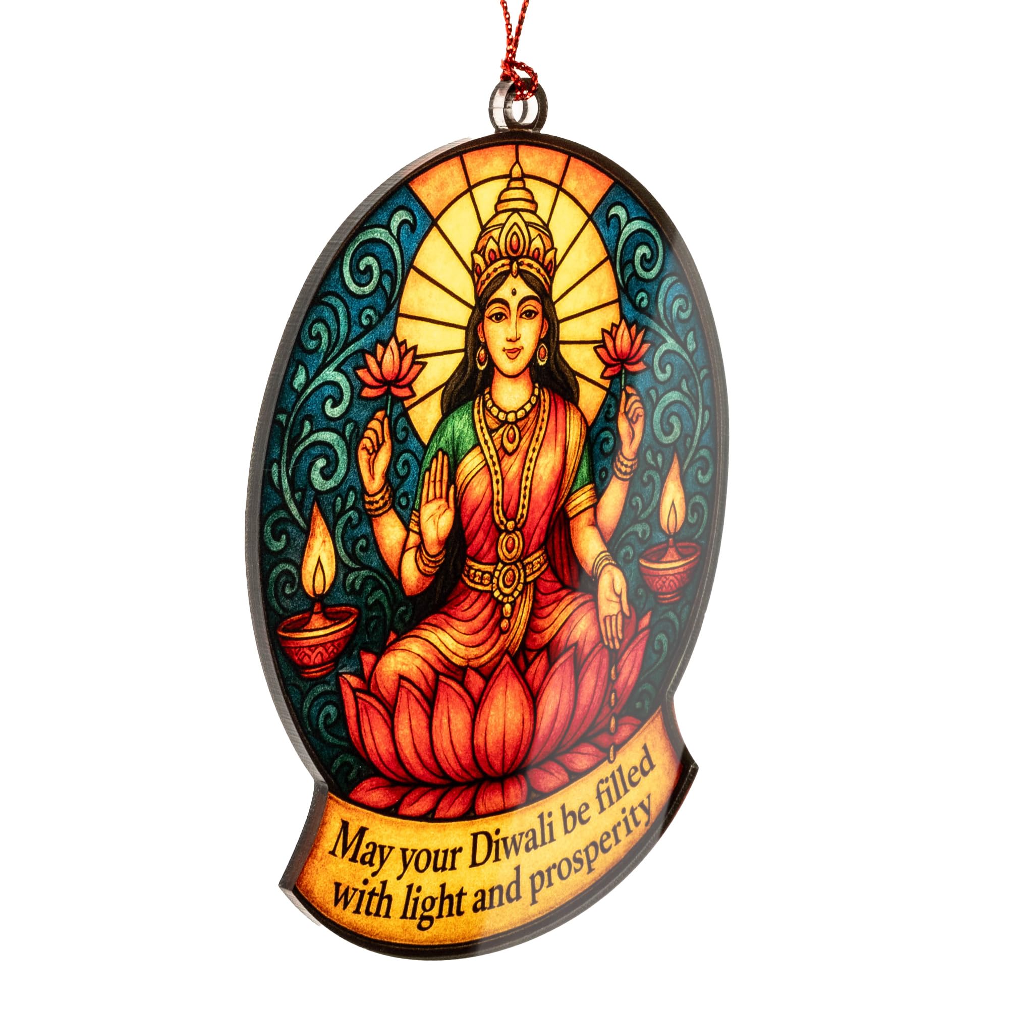 Decoration items Indian ornament with story card