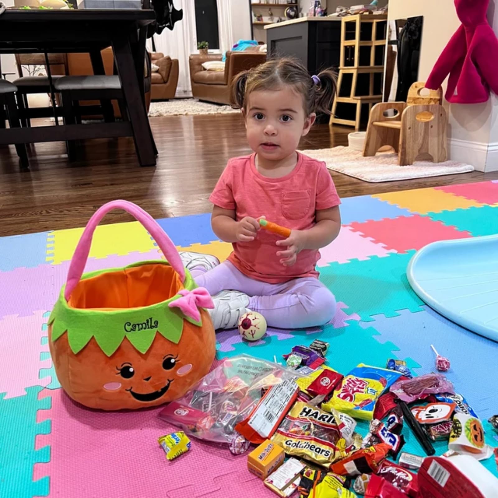Durable Halloween bucket designed for trick or treating