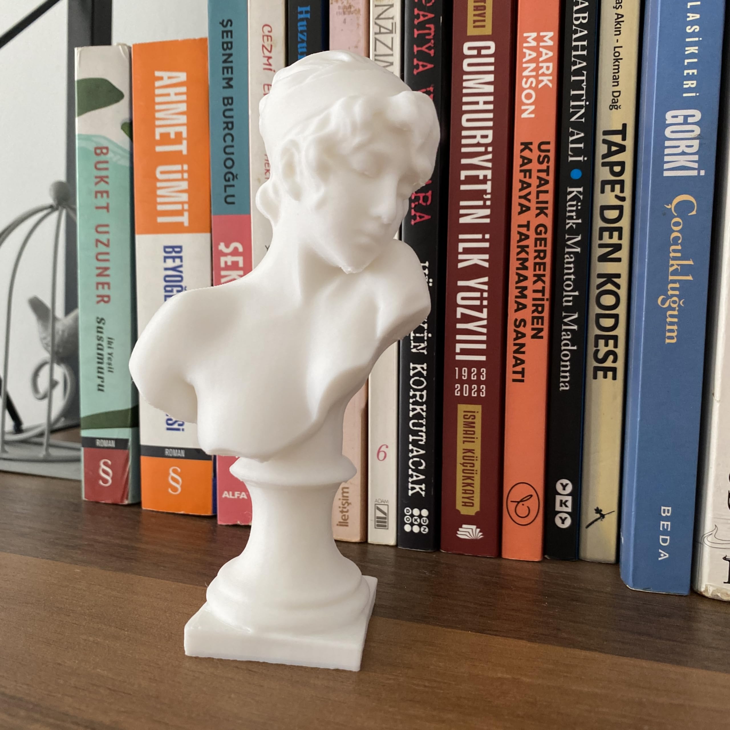 Decorative lamp version option for Sappho figurine