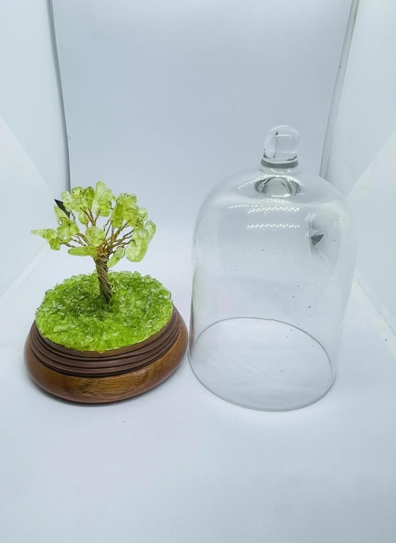Decorative giftable crystal bonsai for mindful decor
