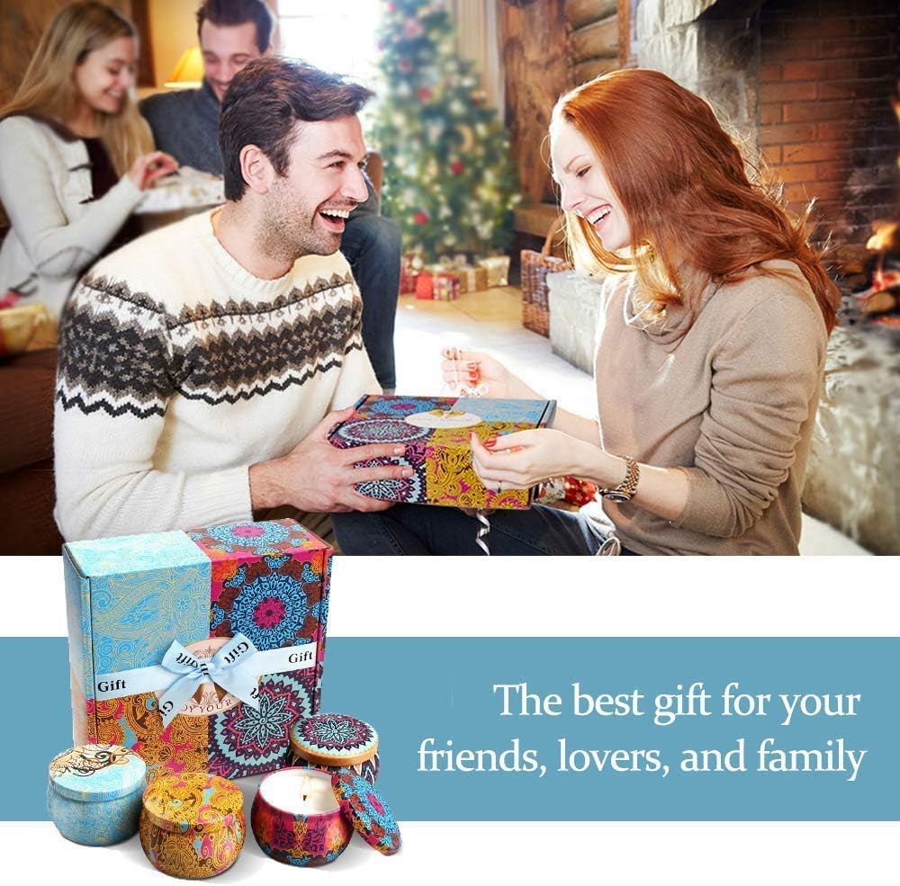 Valentine's Day gift set design in tin packaging
