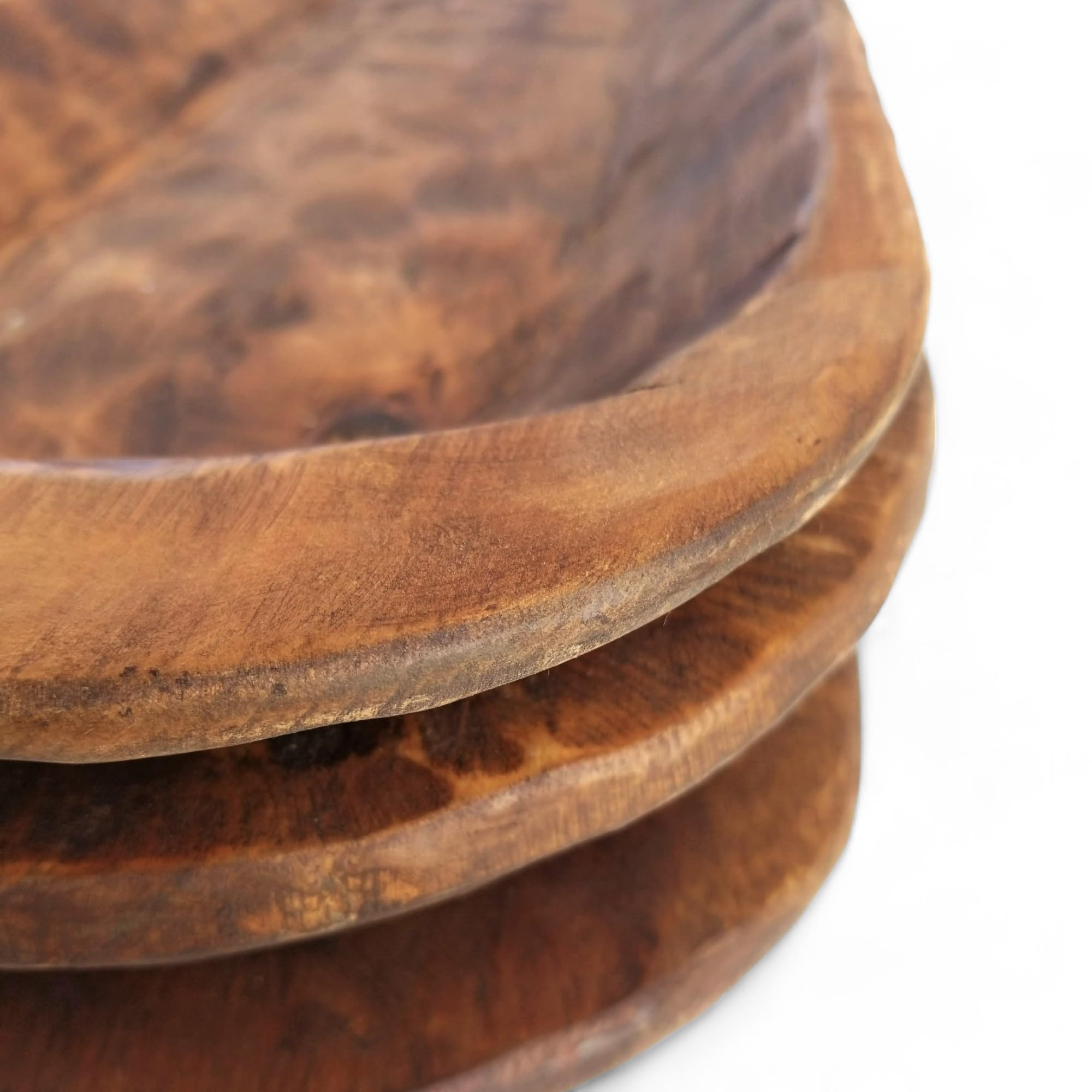 Decorative wood dough bowl product image