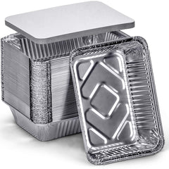 DecorRack 14 aluminum pans with flat lids