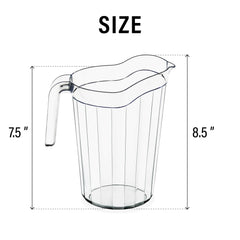 DecorRack BPA-free shatterproof polycarbonate pitcher
