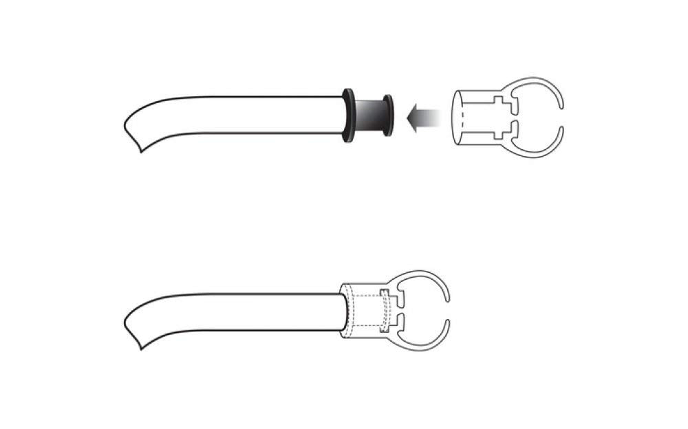 Deer face snap-on for ADC Adscope Adimals 618 stethoscope