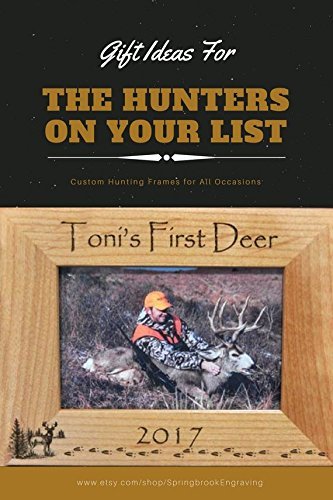 Deer hunting frame cabin decor alder wood 4x6
