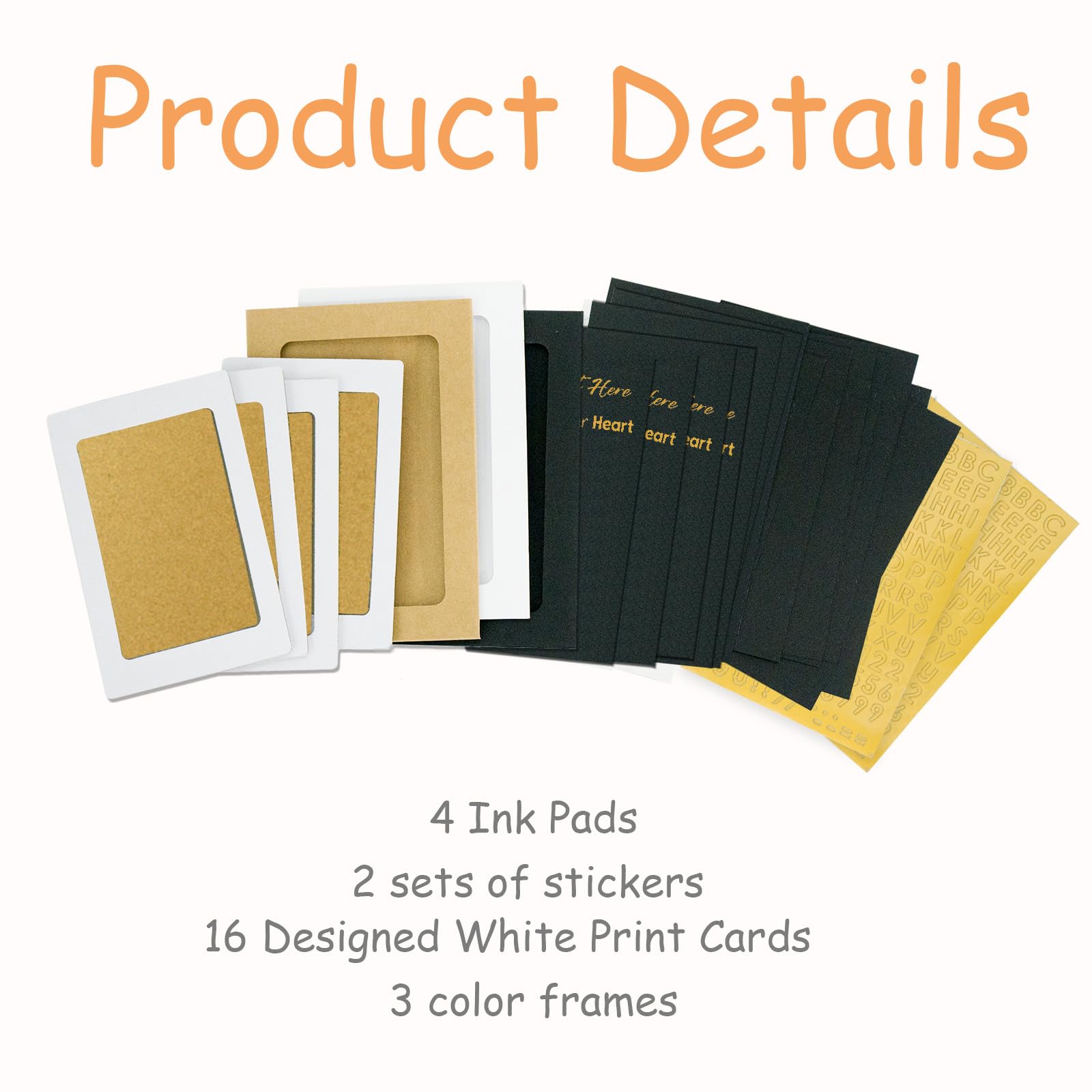 Inkless paw print kit print window 2-3x3-7 inches