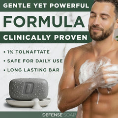 Defense Antifungal Bar Soap ringworm usage image