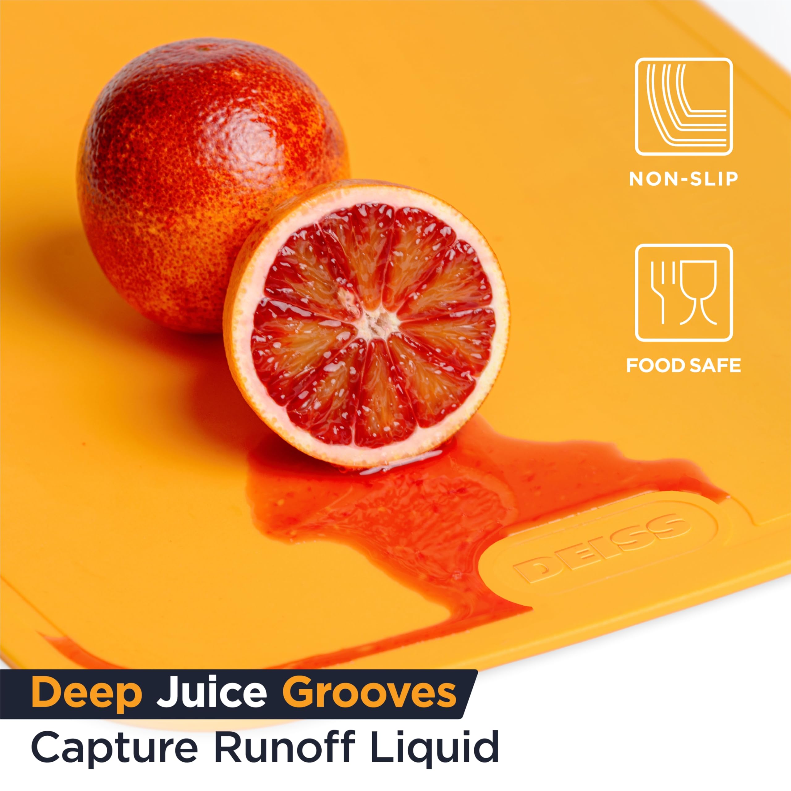 Deep juice grooves on Deiss LUX TPU board