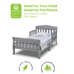 Delta Children Canton Toddler Bed Grey JPMA certified safety