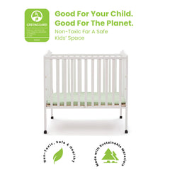 Delta Children crib 2-position mattress height adjust