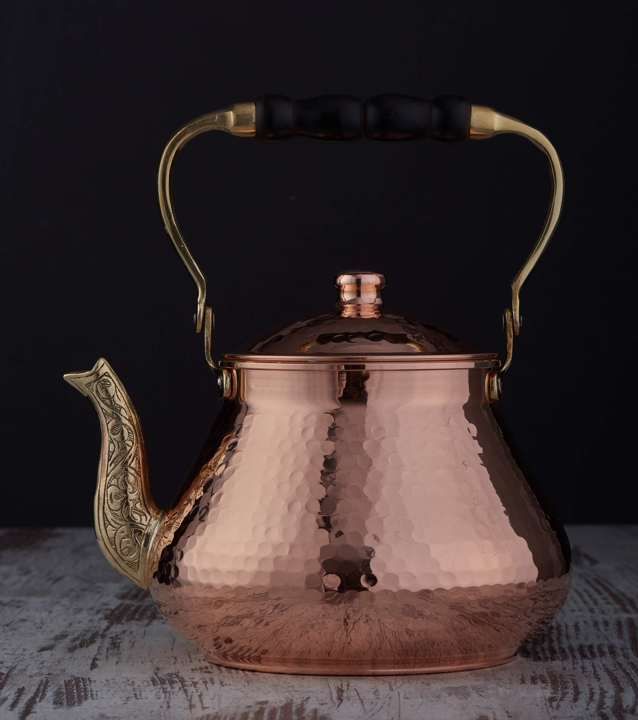 1mm thick copper construction with hammered finish