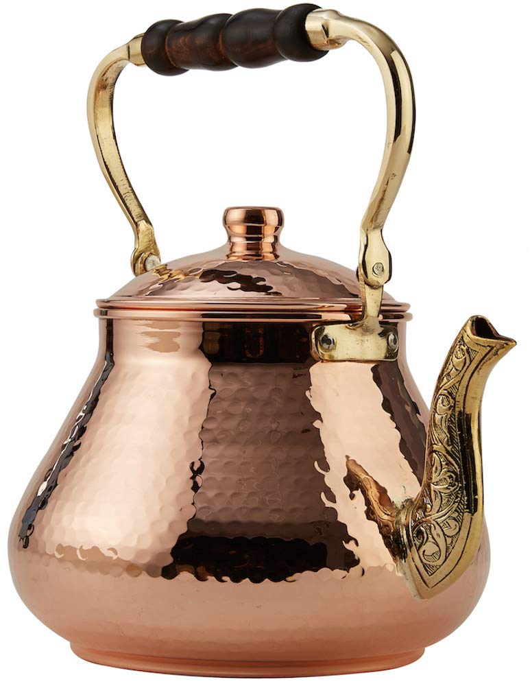 Stovetop compatible teapot suitable for gas electric and ceramic