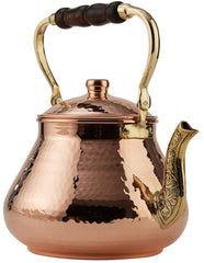 Stovetop compatible teapot suitable for gas electric and ceramic