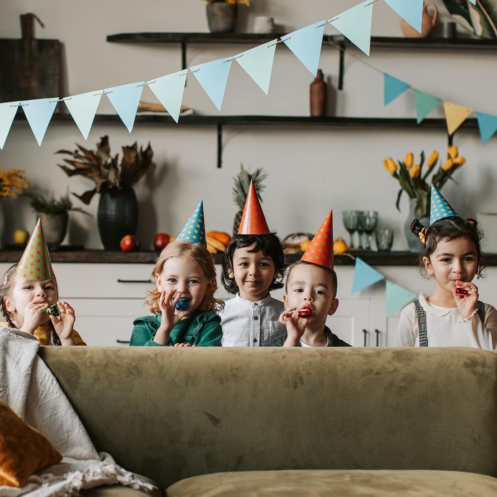 Durable reusable party noisemakers for kids and adults