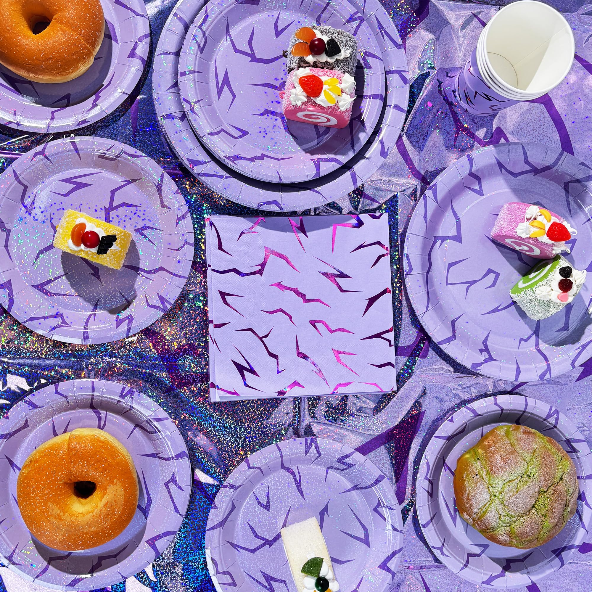 Demon Hunter Birthday Tableware tablecloth 108 x 54 inches