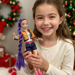 Three figure pack from Kpop Demon Hunters Toys Action Dolls Set ready for play