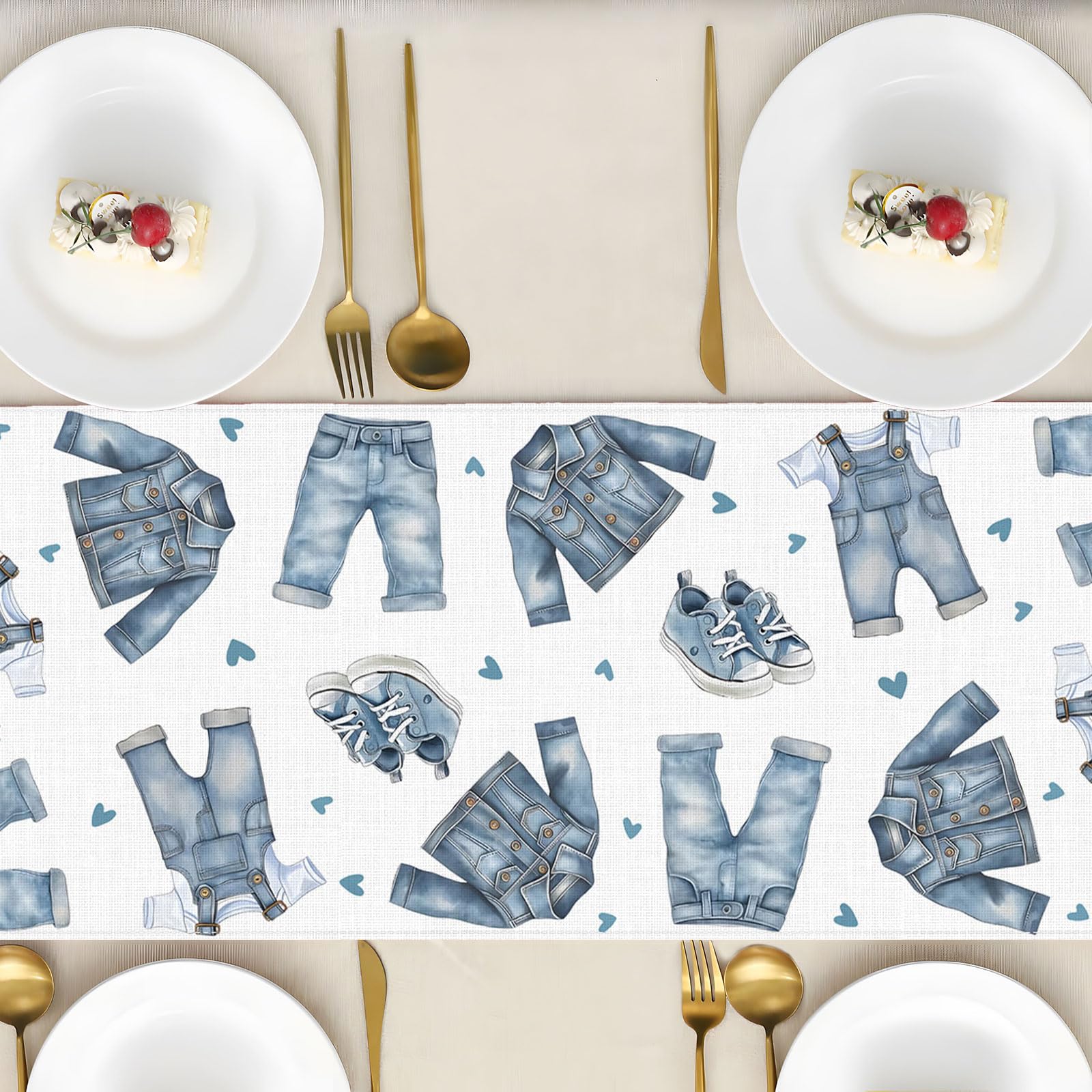 Reusable non fading table runner for daily use