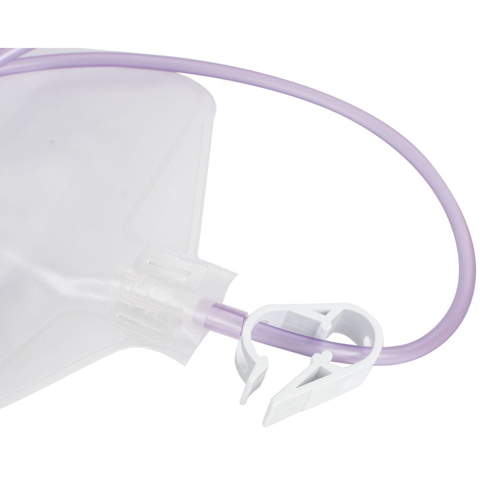 Bag with 59 inch tubing visible setup
