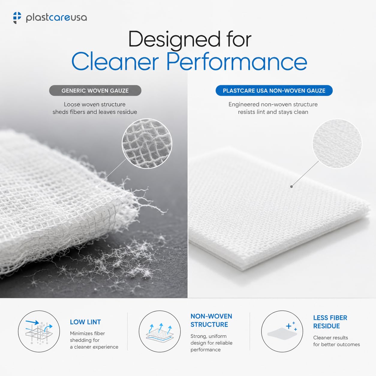 dental office gauze pads for post-op care