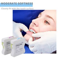 PET material dental finishing strip for precise sanding 4mm x 6M