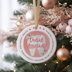 dental-school-christmas-ornament-2025-pink-posies-pearls