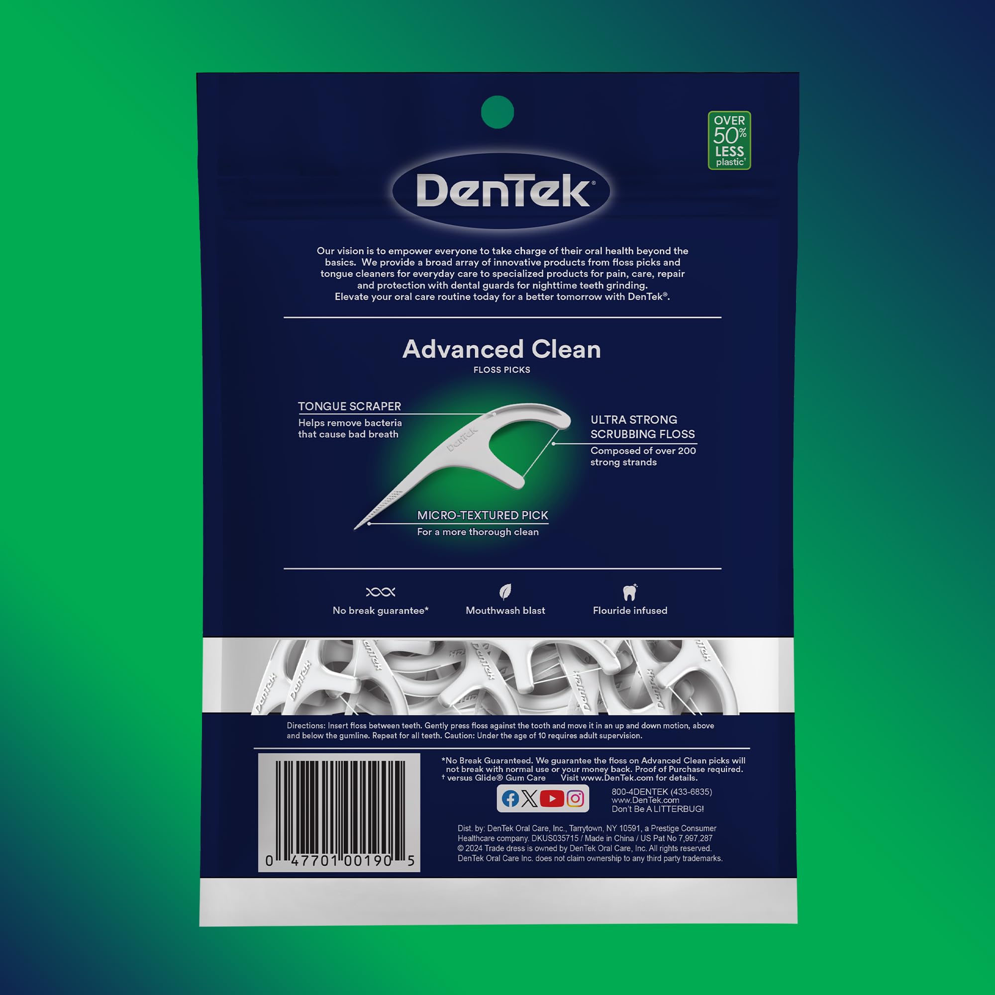 DenTek Floss Picks multiple formats for various needs