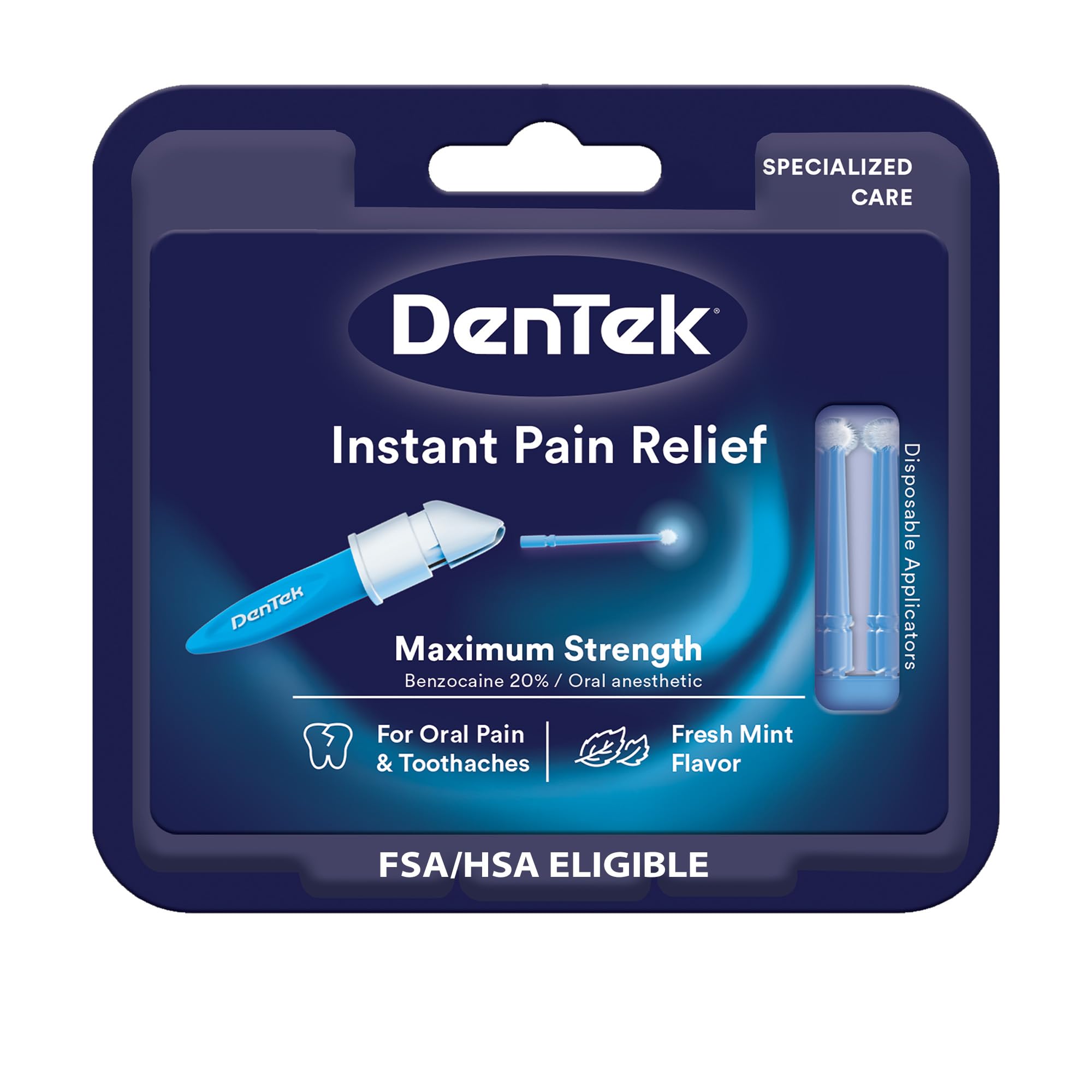 DenTek Instant Pain Relief Kit packaging