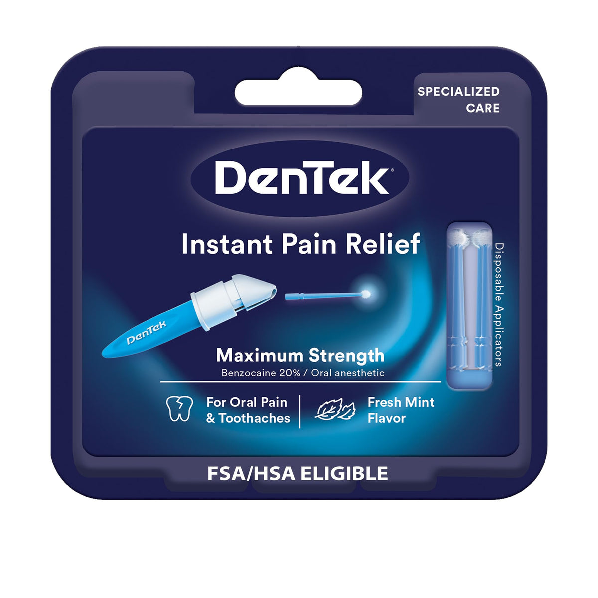 DenTek Instant Pain Relief Kit packaging