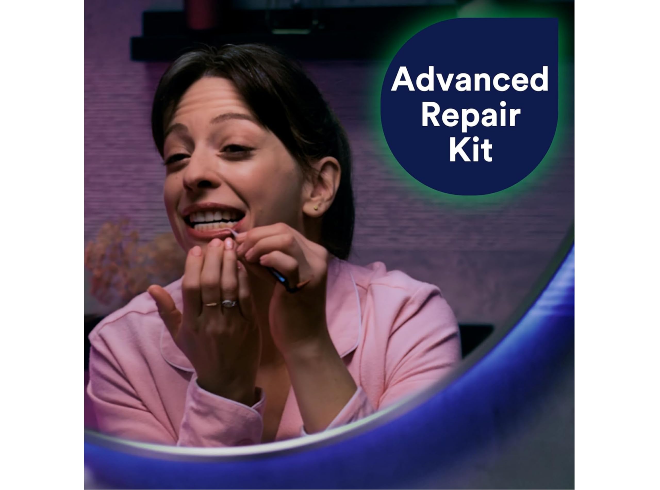 Dental temporary repair solution for missing fillings