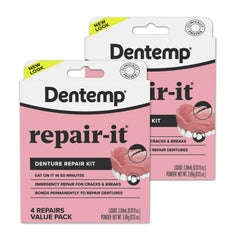 Dentemp Repair-It Advanced Formula Repair Kit 2pk 8ct in box