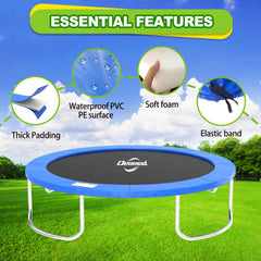 Deomod Trampoline Pad 12ft blue round arch safety pad