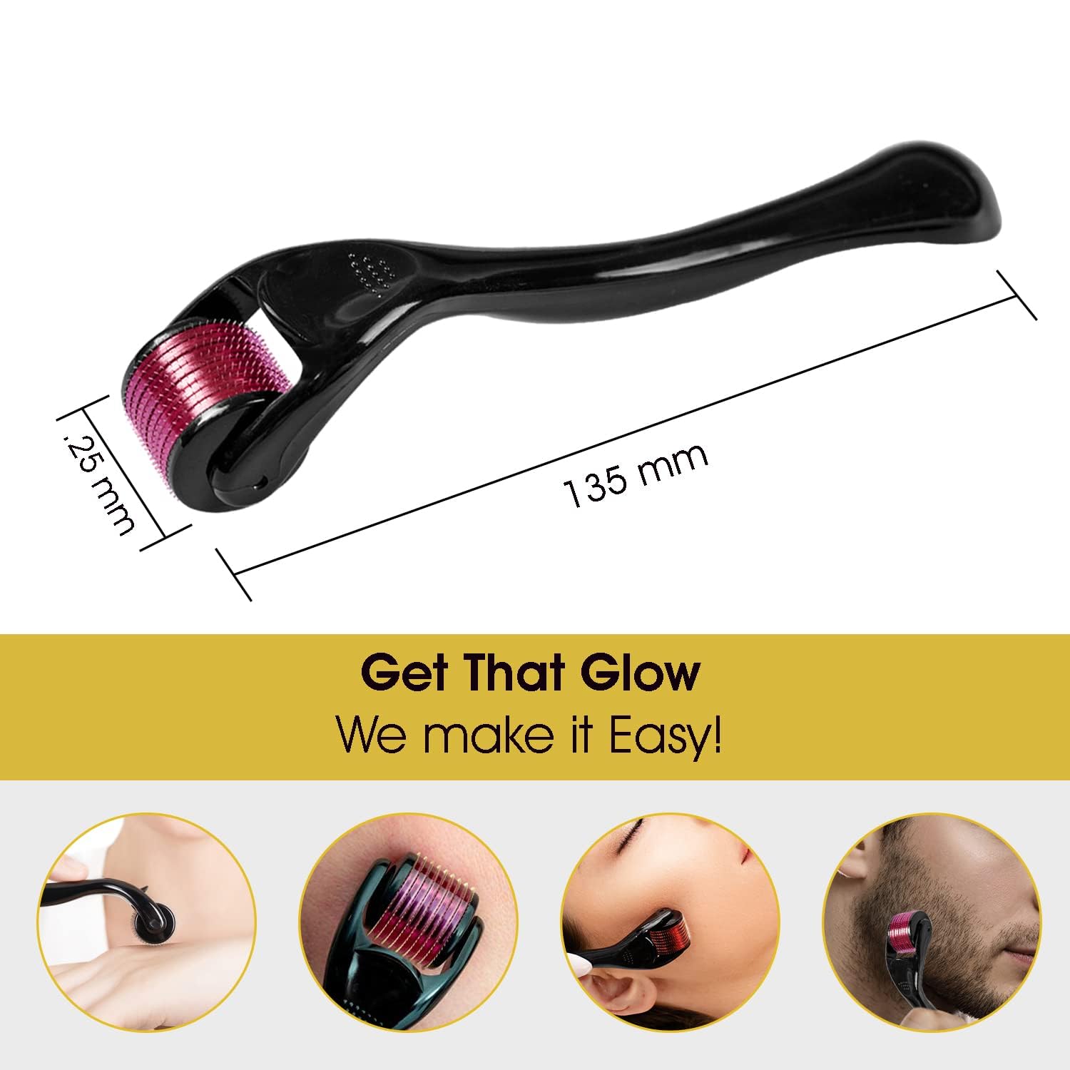 RadBizz derma roller for home use
