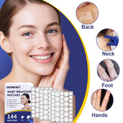 Waterproof and discreet wart patch designed by DERMFREE
