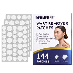DERMFREE Wart Treatment Patches 1% Salicylic Acid package