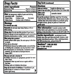 Dermoplast first aid spray for minor cuts and burns