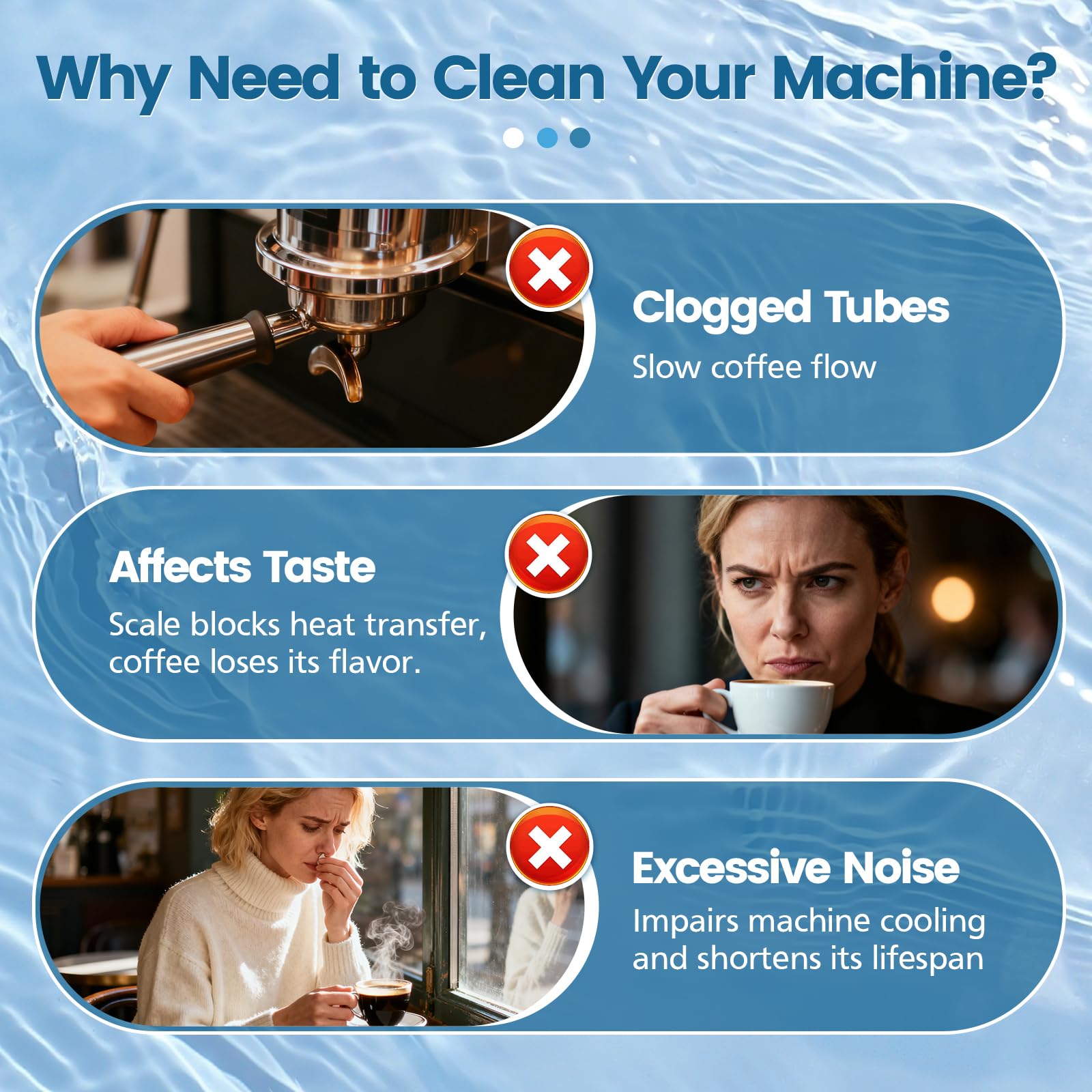 CPLIKE descaling cleaning tablets