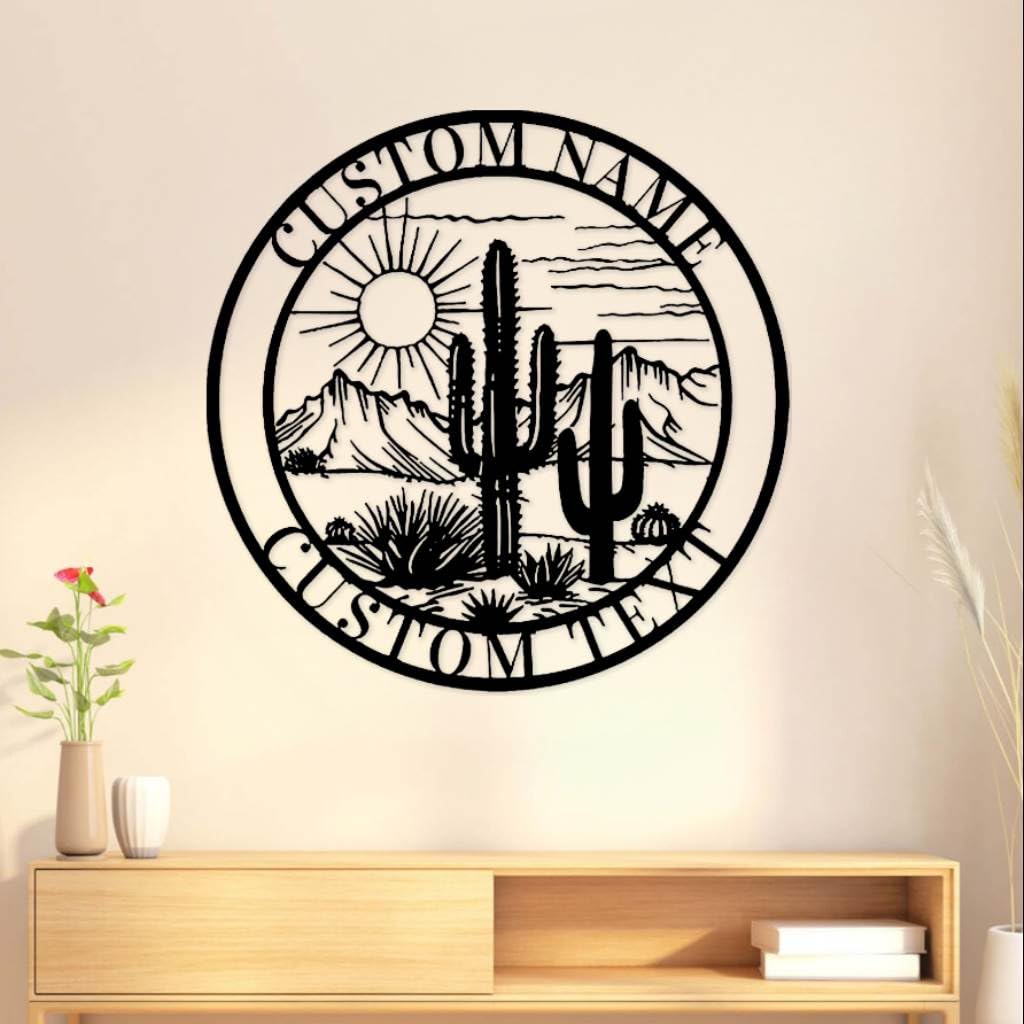 Durable metal sign for indoor and sheltered outdoor spaces