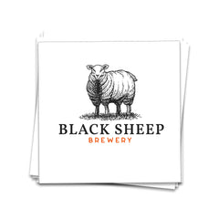 DesignThatSign napkins with logo print
