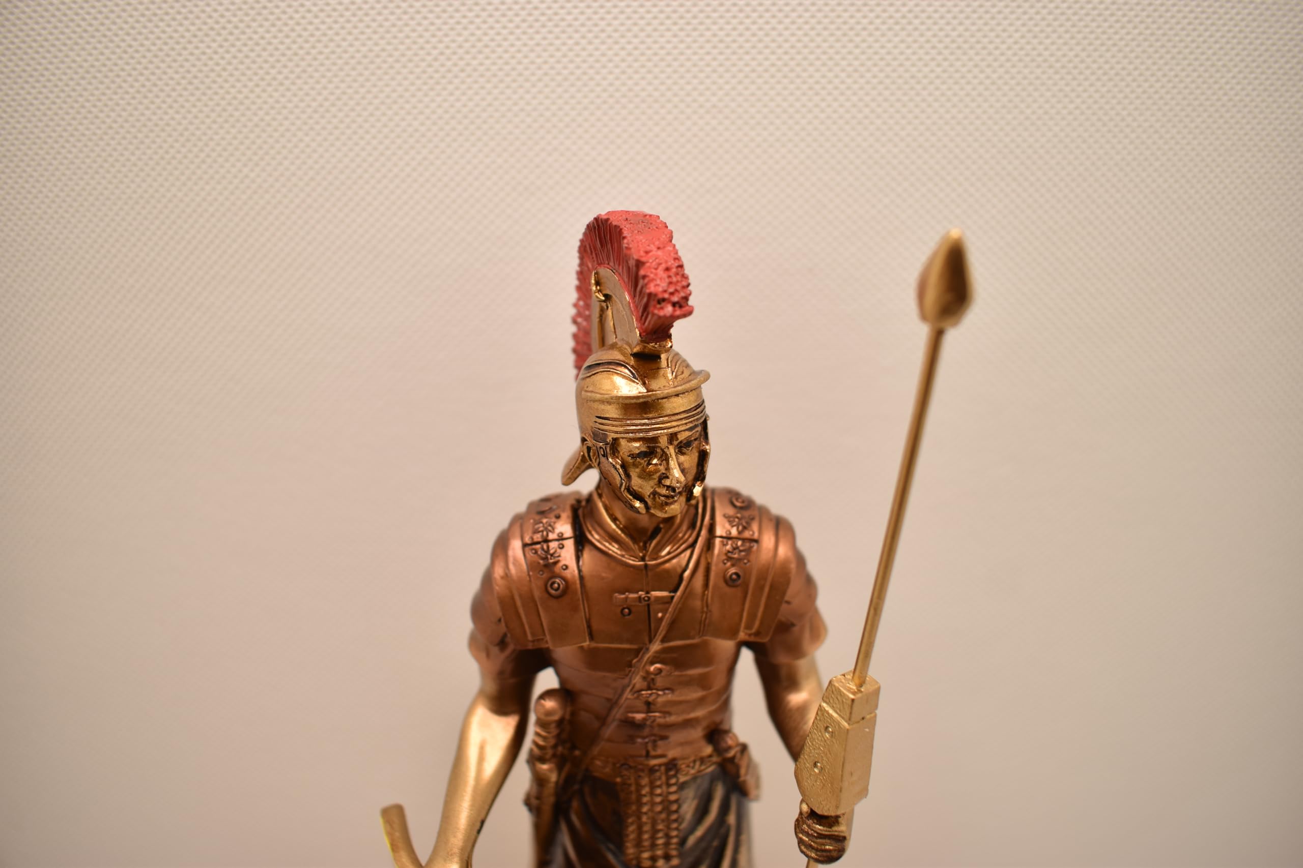 Spear included in centurion statue design
