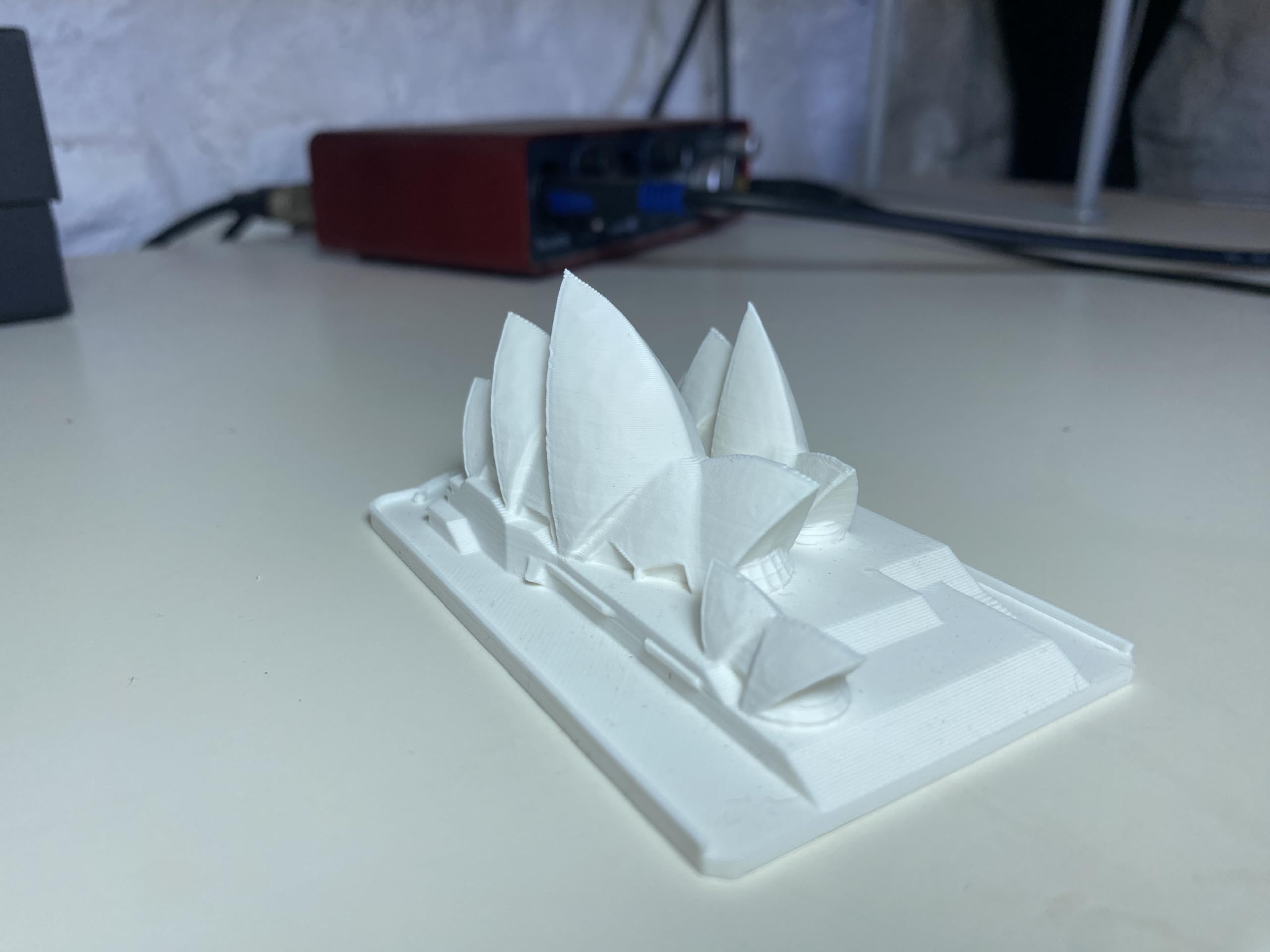 Desk decoration model of Sydney Opera House