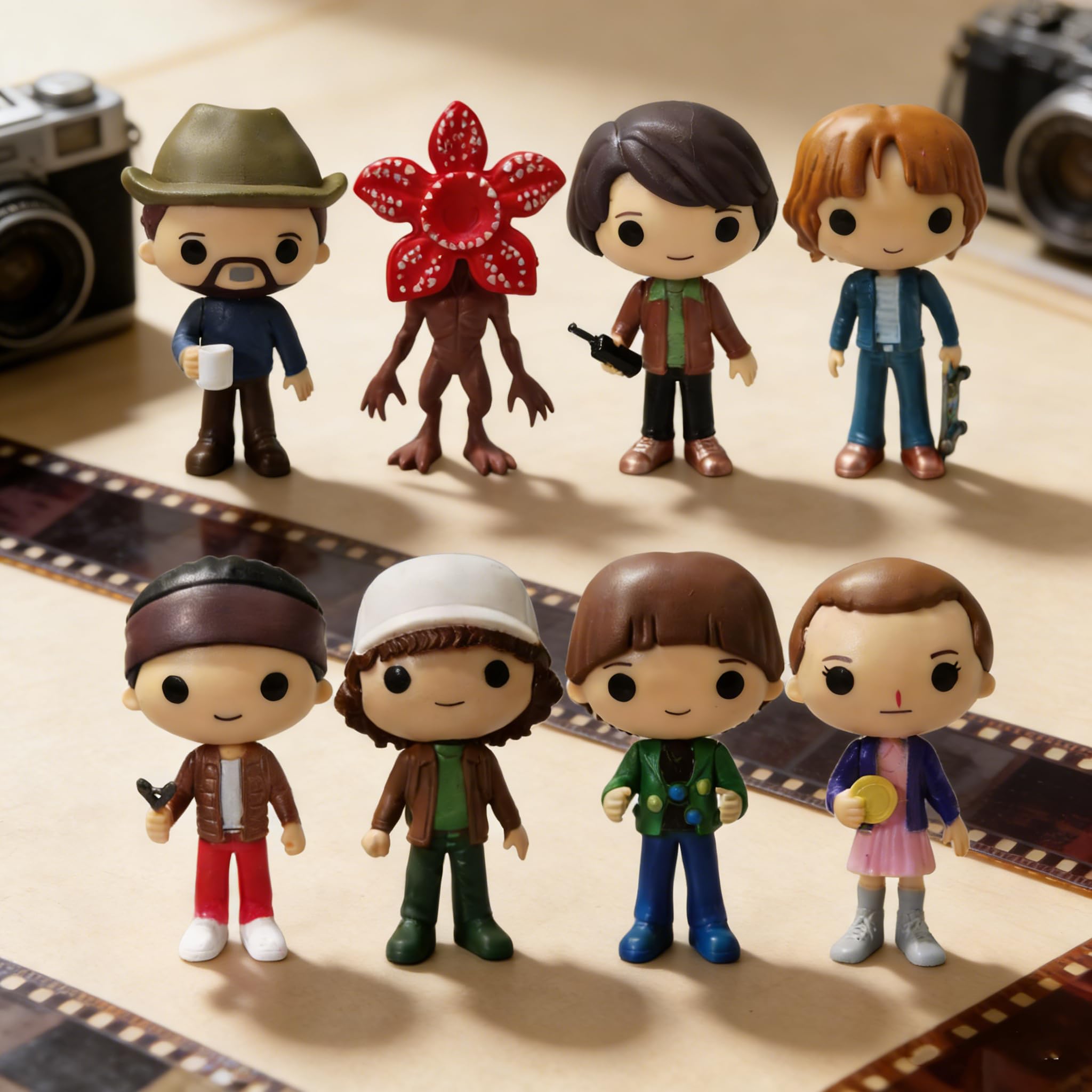 8 piece Stranger Figure set for collectors