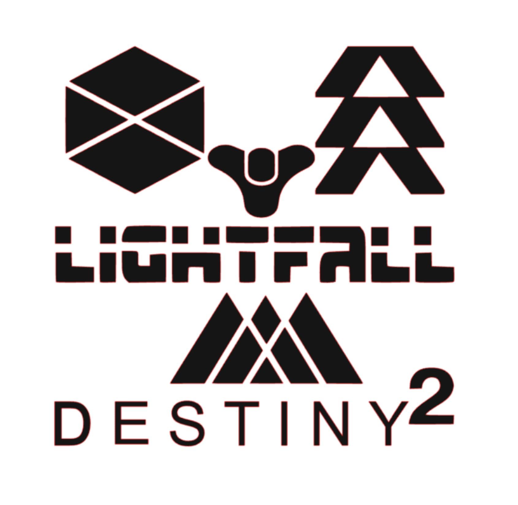 Destiny 2 LightFall tall drinking glass hand-etched finish