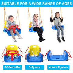 Detachable 3-in-1 swing seat detail
