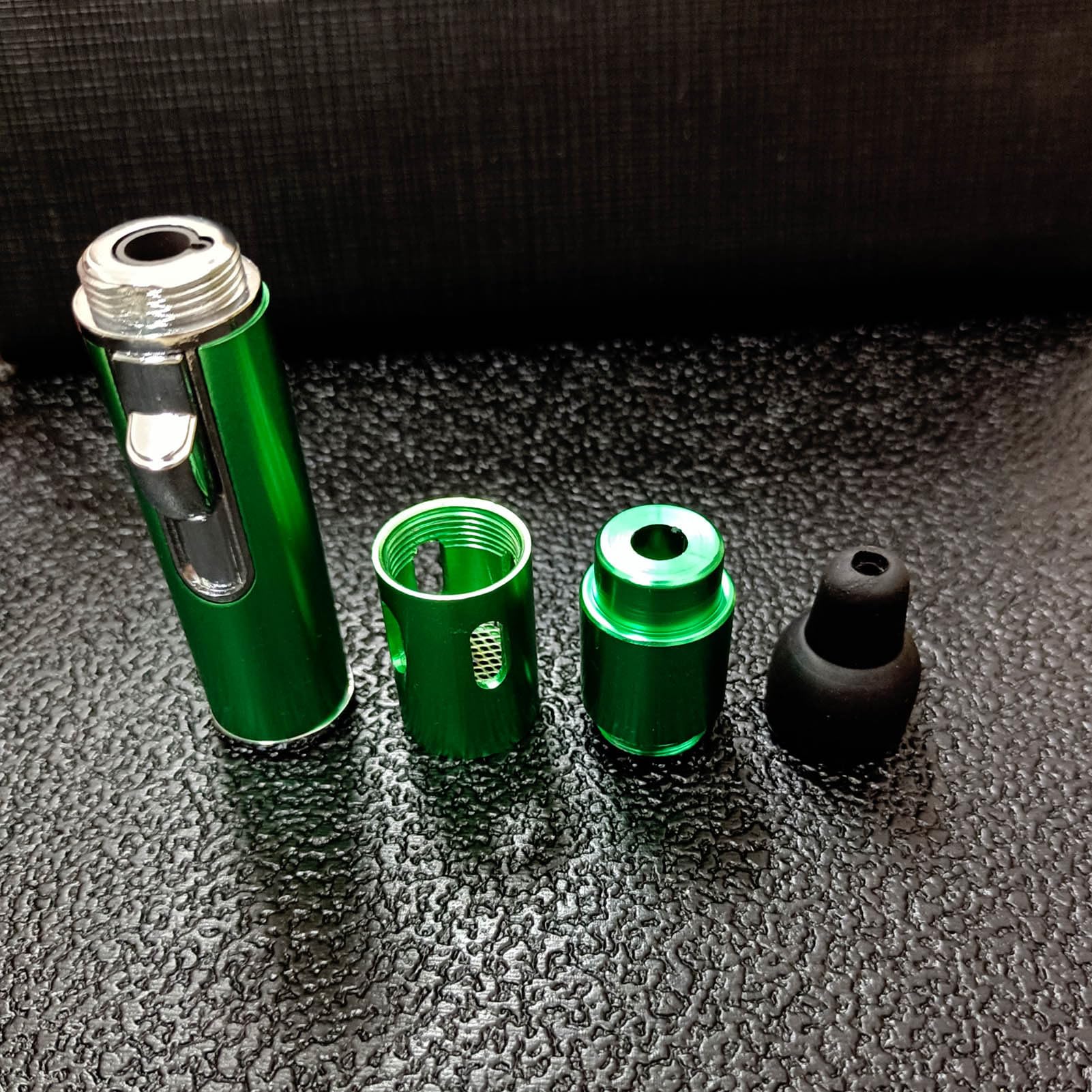 Green handheld lighter suitable for candles cigars cooking BBQs